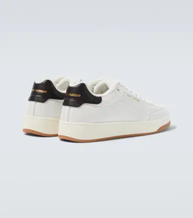 Saint Laurent SL/61 logo leather low-top sneakers | Thumbnail 6 Saint Laurent SL/61 logo leather low-top sneakers | Thumbnail 6