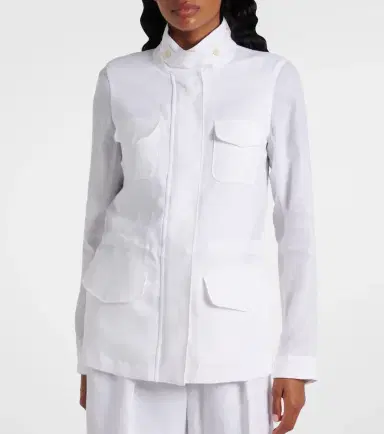 Loro Piana Traveller linen jacket | Thumbnail 4 Loro Piana Traveller linen jacket | Thumbnail 4