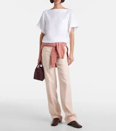 Loro Piana Linen T-shirt | Thumbnail 3 Loro Piana Linen T-shirt | Thumbnail 3