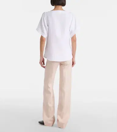 Loro Piana Linen T-shirt | Thumbnail 6 Loro Piana Linen T-shirt | Thumbnail 6