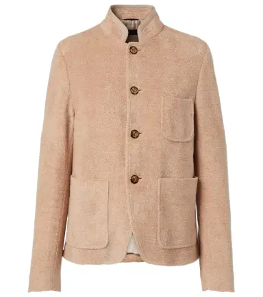 Loro Piana Spagna Mini linen and cotton terry jacket | Thumbnail 1 Loro Piana Spagna Mini linen and cotton terry jacket | Thumbnail 1