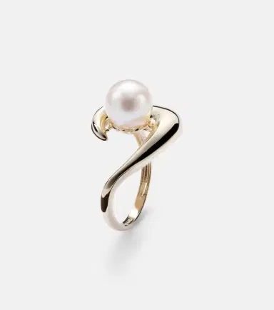 Mateo Pearl Curl 14kt gold ring with freshwater pearl | Thumbnail 3 Mateo Pearl Curl 14kt gold ring with freshwater pearl | Thumbnail 3