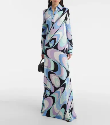 Pucci Vivara jersey maxi dress | Thumbnail 4 Pucci Vivara jersey maxi dress | Thumbnail 4
