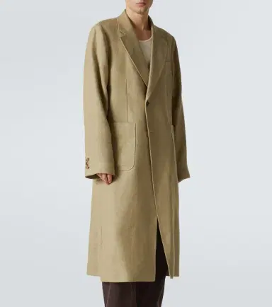 Our Legacy Robe linen and silk overcoat | Thumbnail 4 Our Legacy Robe linen and silk overcoat | Thumbnail 4