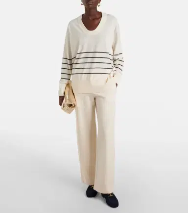 Max Mara Levante striped cotton and silk sweater | Thumbnail 3 Max Mara Levante striped cotton and silk sweater | Thumbnail 3