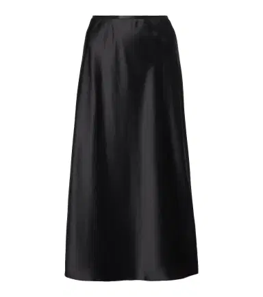 Max Mara Carnet silk satin midi skirt | Thumbnail 1 Max Mara Carnet silk satin midi skirt | Thumbnail 1