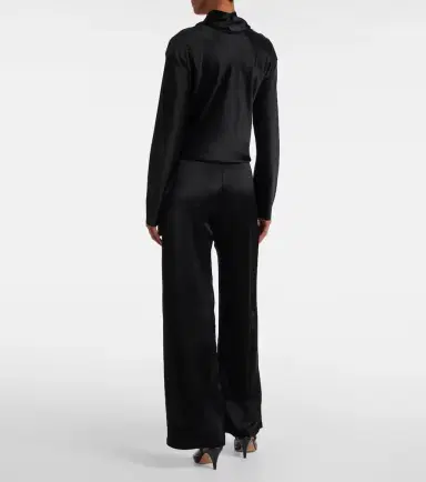 Leset Barb high-rise wide-leg pants | Thumbnail 3 Leset Barb high-rise wide-leg pants | Thumbnail 3
