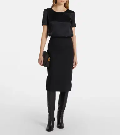 Max Mara Dida silk top | Thumbnail 3 Max Mara Dida silk top | Thumbnail 3