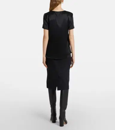 Max Mara Dida silk top | Thumbnail 4 Max Mara Dida silk top | Thumbnail 4