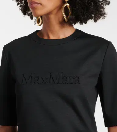 Max Mara Peter embroidered wool T-shirt | Thumbnail 2 Max Mara Peter embroidered wool T-shirt | Thumbnail 2