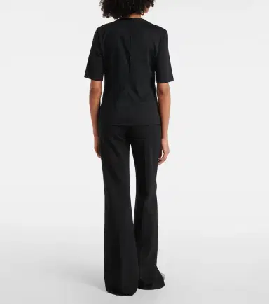 Max Mara Peter embroidered wool T-shirt | Thumbnail 4 Max Mara Peter embroidered wool T-shirt | Thumbnail 4