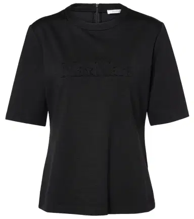 Max Mara Peter embroidered wool T-shirt | Thumbnail 1 Max Mara Peter embroidered wool T-shirt | Thumbnail 1