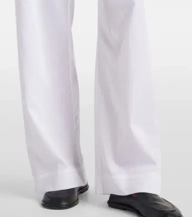 Leset Yoko mid-rise cotton wide-leg pants | Thumbnail 4 Leset Yoko mid-rise cotton wide-leg pants | Thumbnail 4