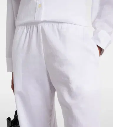 Leset Yoko mid-rise cotton wide-leg pants | Thumbnail 5 Leset Yoko mid-rise cotton wide-leg pants | Thumbnail 5