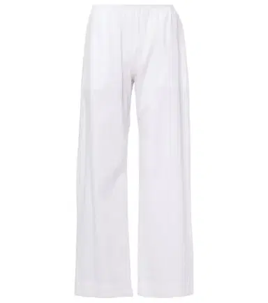 Leset Yoko mid-rise cotton wide-leg pants | Thumbnail 1 Leset Yoko mid-rise cotton wide-leg pants | Thumbnail 1
