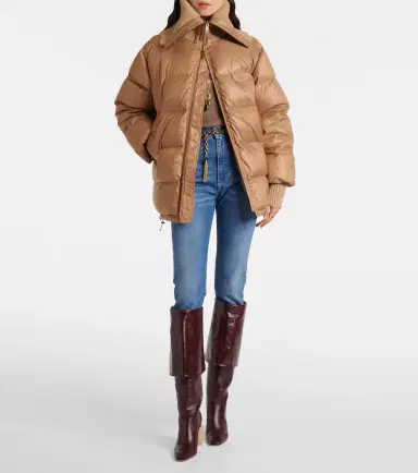 Chloé Chloé Oversized quilted down jacket | Thumbnail 2 Chloé Chloé Oversized quilted down jacket | Thumbnail 2