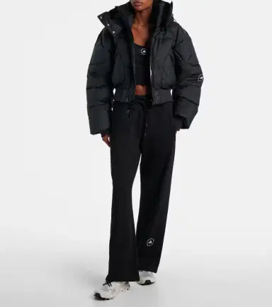 Adidas by Stella McCartney High-rise French terry sweatpants | Thumbnail 2 Adidas by Stella McCartney High-rise French terry sweatpants | Thumbnail 2
