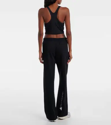 Adidas by Stella McCartney High-rise French terry sweatpants | Thumbnail 4 Adidas by Stella McCartney High-rise French terry sweatpants | Thumbnail 4