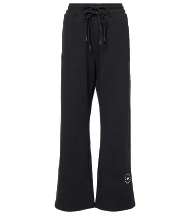 Adidas by Stella McCartney High-rise French terry sweatpants | Thumbnail 1 Adidas by Stella McCartney High-rise French terry sweatpants | Thumbnail 1