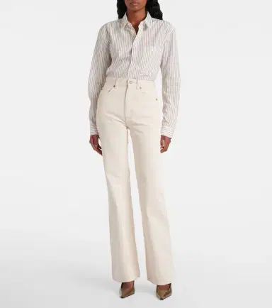Saint Laurent 70's high-rise straight jeans | Thumbnail 4 Saint Laurent 70's high-rise straight jeans | Thumbnail 4