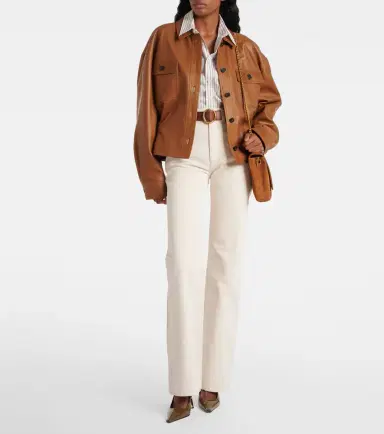 Saint Laurent 70's high-rise straight jeans | Thumbnail 7 Saint Laurent 70's high-rise straight jeans | Thumbnail 7