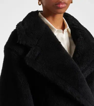 Max Mara Oggeri alpaca, wool, and silk teddy coat | Thumbnail 4 Max Mara Oggeri alpaca, wool, and silk teddy coat | Thumbnail 4