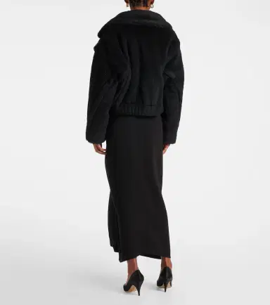 Max Mara Oggeri alpaca, wool, and silk teddy coat | Thumbnail 5 Max Mara Oggeri alpaca, wool, and silk teddy coat | Thumbnail 5