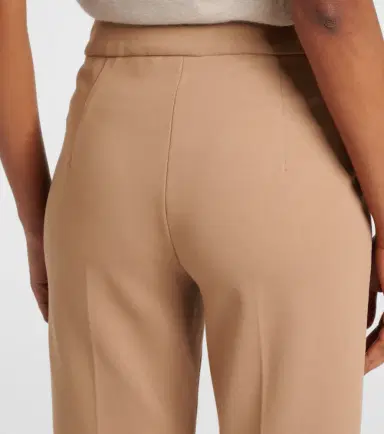 Max Mara Pegno jersey slim pants | Thumbnail 3 Max Mara Pegno jersey slim pants | Thumbnail 3