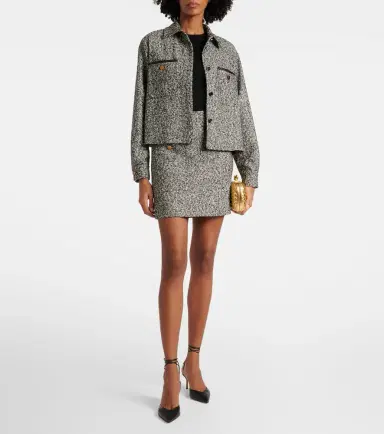 Max Mara Demien wool-blend tweed jacket | Thumbnail 2 Max Mara Demien wool-blend tweed jacket | Thumbnail 2