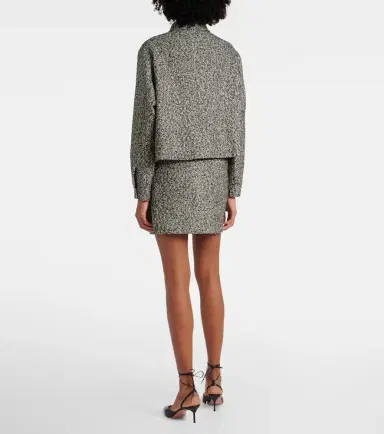Max Mara Demien wool-blend tweed jacket | Thumbnail 5 Max Mara Demien wool-blend tweed jacket | Thumbnail 5