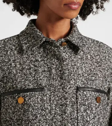 Max Mara Demien wool-blend tweed jacket | Thumbnail 6 Max Mara Demien wool-blend tweed jacket | Thumbnail 6