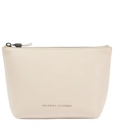 Brunello Cucinelli Small leather clutch | Thumbnail 1 Brunello Cucinelli Small leather clutch | Thumbnail 1