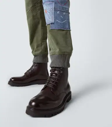 Greg Lauren Patchwork cotton sweatpants | Thumbnail 2 Greg Lauren Patchwork cotton sweatpants | Thumbnail 2
