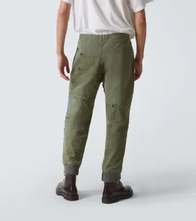 Greg Lauren Patchwork cotton sweatpants | Thumbnail 6 Greg Lauren Patchwork cotton sweatpants | Thumbnail 6