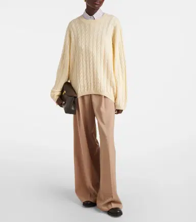 Jardin des Orangers Cable-knit wool and cashmere sweater | Thumbnail 3 Jardin des Orangers Cable-knit wool and cashmere sweater | Thumbnail 3