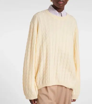 Jardin des Orangers Cable-knit wool and cashmere sweater | Thumbnail 4 Jardin des Orangers Cable-knit wool and cashmere sweater | Thumbnail 4