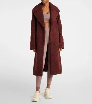 Varley Vermont faux shearling wrap coat | Thumbnail 2 Varley Vermont faux shearling wrap coat | Thumbnail 2