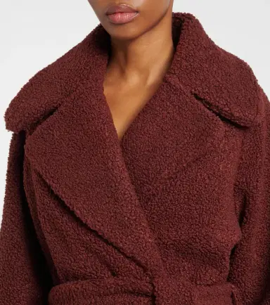 Varley Vermont faux shearling wrap coat | Thumbnail 4 Varley Vermont faux shearling wrap coat | Thumbnail 4