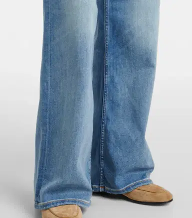 Re/Done Cotton Stretch mid-rise wide-leg jeans | Thumbnail 2 Re/Done Cotton Stretch mid-rise wide-leg jeans | Thumbnail 2