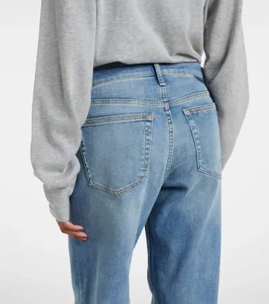 Re/Done Cotton Stretch mid-rise wide-leg jeans | Thumbnail 6 Re/Done Cotton Stretch mid-rise wide-leg jeans | Thumbnail 6