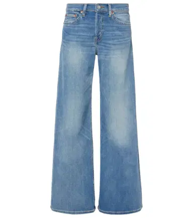 Re/Done Cotton Stretch mid-rise wide-leg jeans | Thumbnail 1 Re/Done Cotton Stretch mid-rise wide-leg jeans | Thumbnail 1