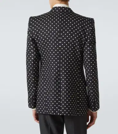 Valentino Polka-dot silk blazer | Thumbnail 4 Valentino Polka-dot silk blazer | Thumbnail 4