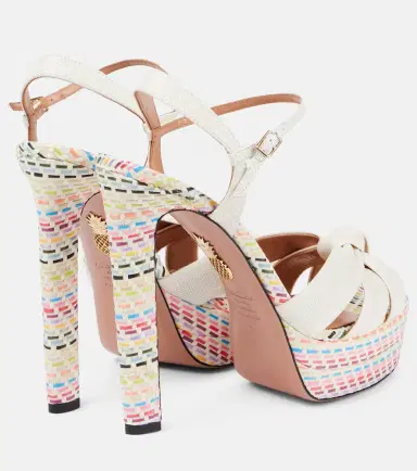 Aquazzura Divine 130 platform sandals | Thumbnail 4 Aquazzura Divine 130 platform sandals | Thumbnail 4