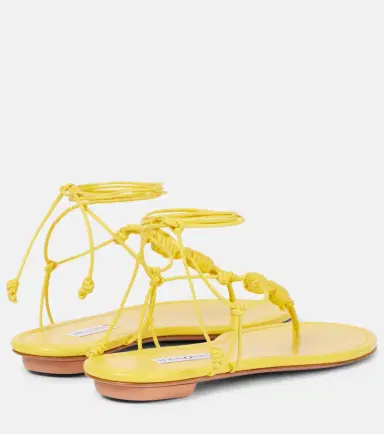 Aquazzura Oaxaca leather thong sandals | Thumbnail 2 Aquazzura Oaxaca leather thong sandals | Thumbnail 2