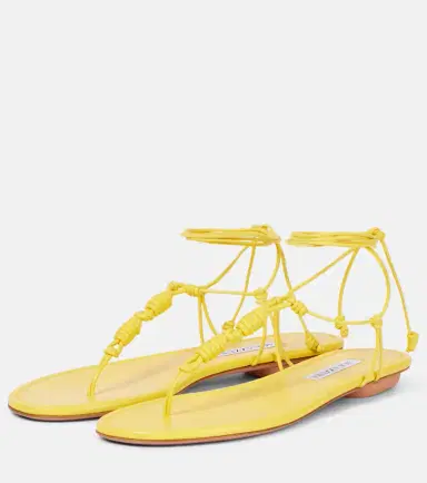 Aquazzura Oaxaca leather thong sandals | Thumbnail 3 Aquazzura Oaxaca leather thong sandals | Thumbnail 3
