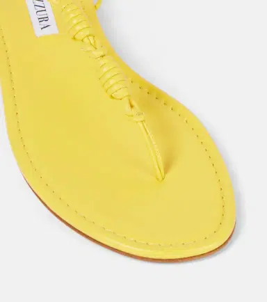 Aquazzura Oaxaca leather thong sandals | Thumbnail 4 Aquazzura Oaxaca leather thong sandals | Thumbnail 4