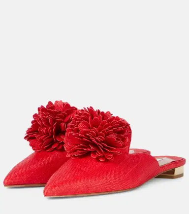 Aquazzura Couturier appliqué mules | Thumbnail 2 Aquazzura Couturier appliqué mules | Thumbnail 2