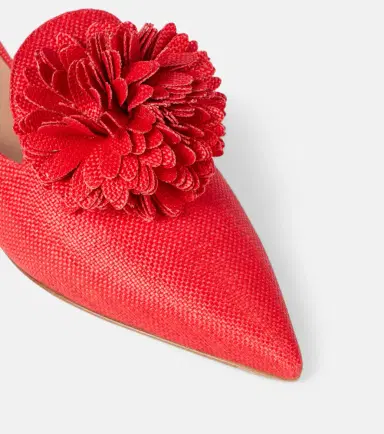 Aquazzura Couturier appliqué mules | Thumbnail 4 Aquazzura Couturier appliqué mules | Thumbnail 4