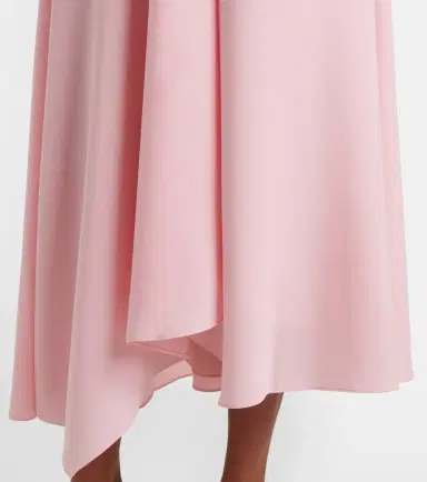 Roksanda Miral asymmetric satin midi dress | Thumbnail 3 Roksanda Miral asymmetric satin midi dress | Thumbnail 3