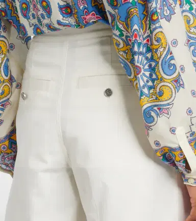 Etro Cotton-blend shorts | Thumbnail 4 Etro Cotton-blend shorts | Thumbnail 4